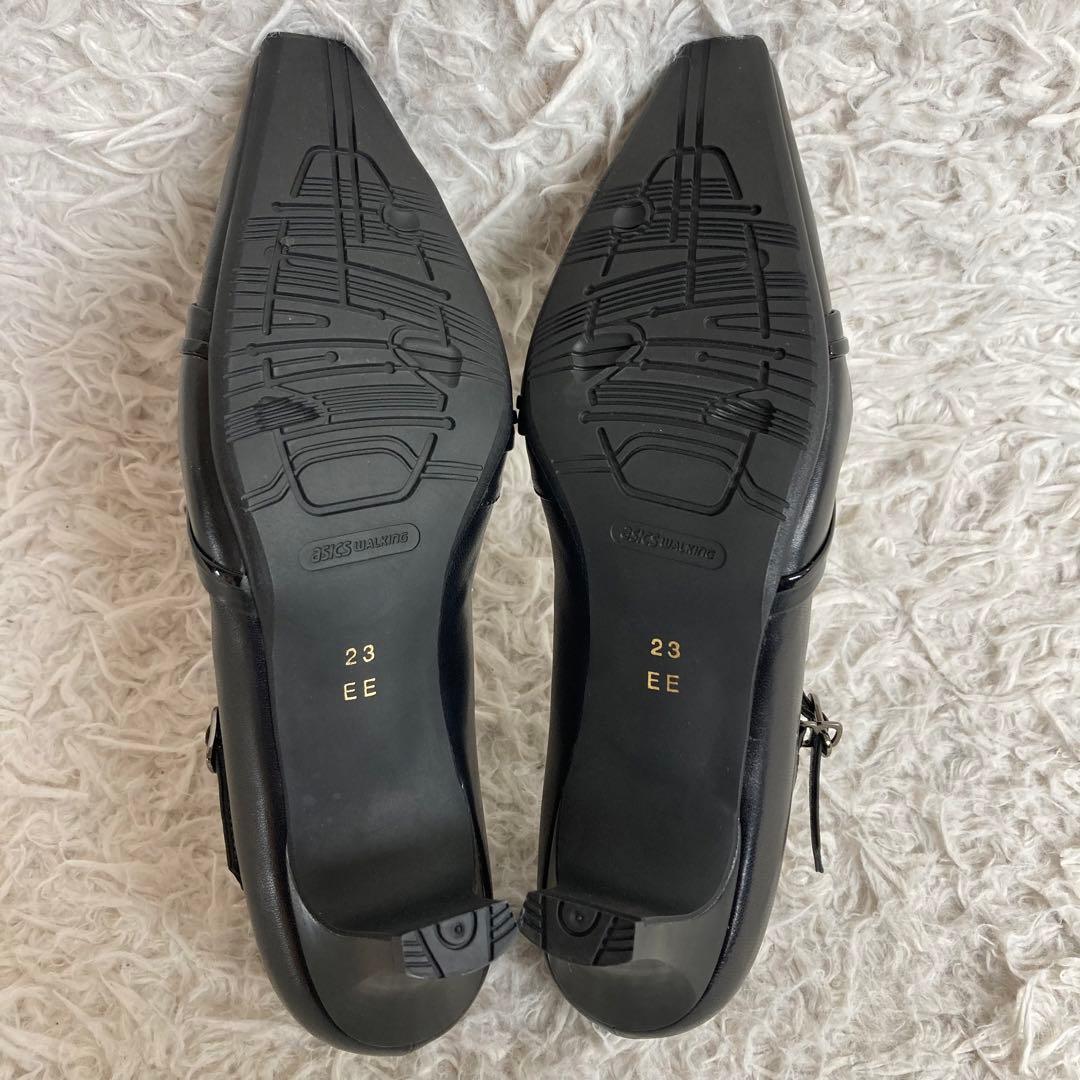 未使用品 pedala ペダラ ストラップ パンプス 23.0 EE 本革