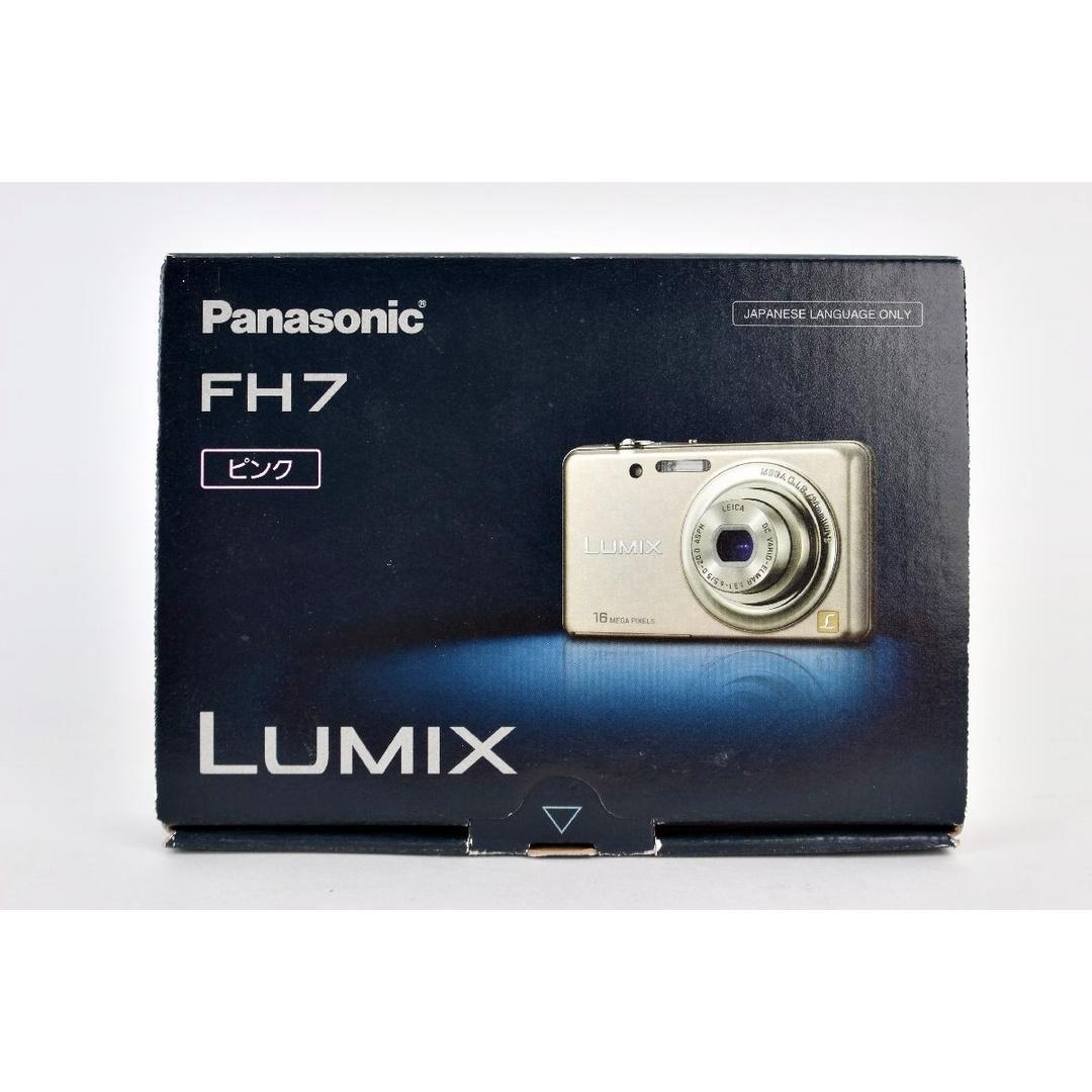 Panasonic DMC-FH7 LUMIX デジタルカメラ ピンク