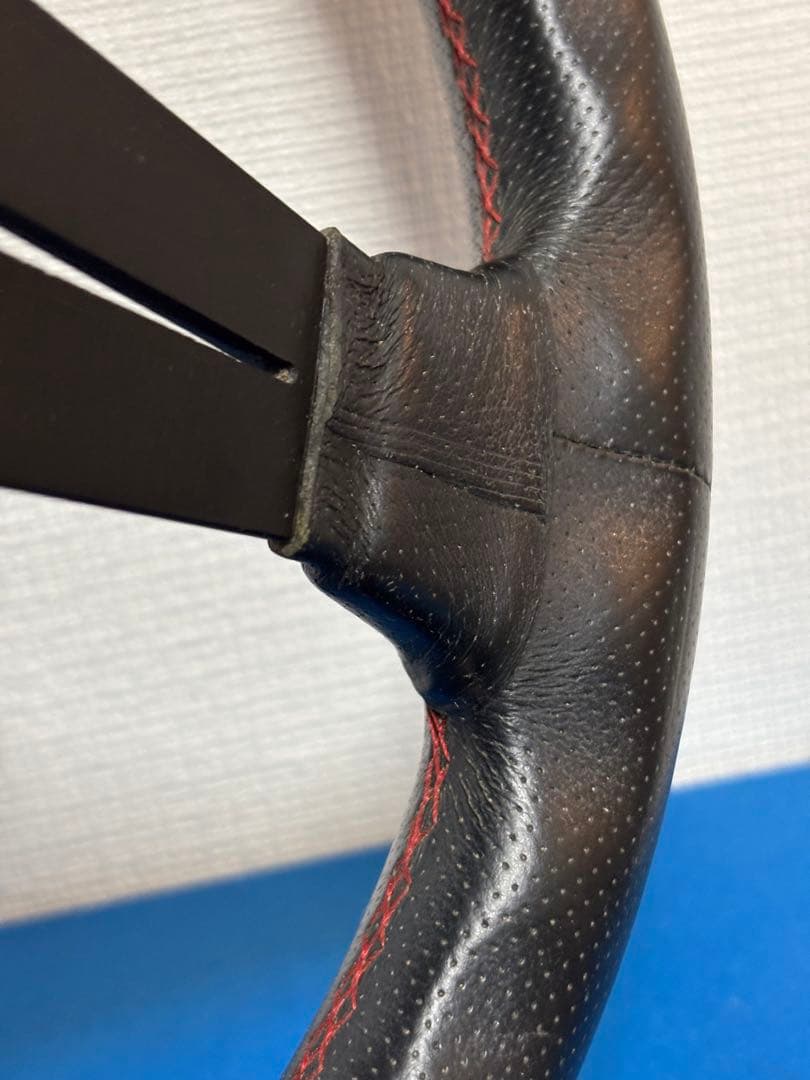 NARDI CLASSIC ブラックレザー＆ブラックスポークステアリング 本体