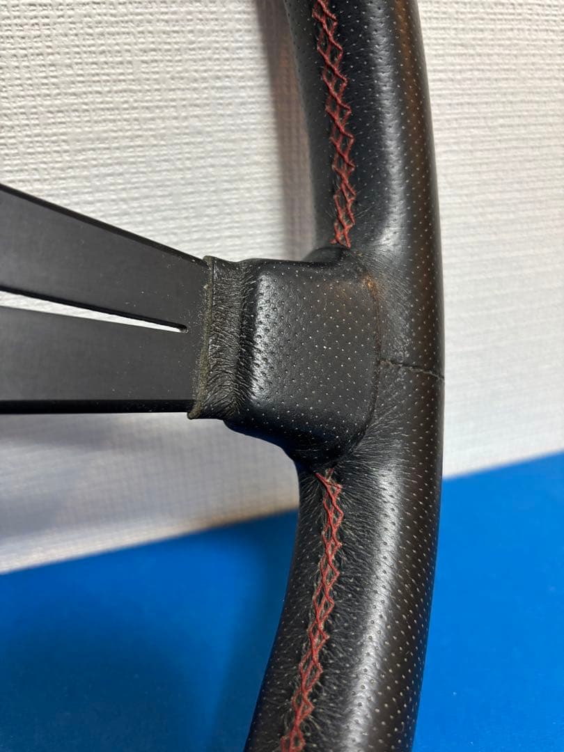 NARDI CLASSIC ブラックレザー＆ブラックスポークステアリング 本体