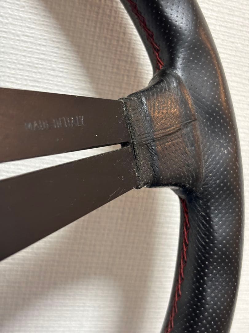 NARDI CLASSIC ブラックレザー＆ブラックスポークステアリング 本体