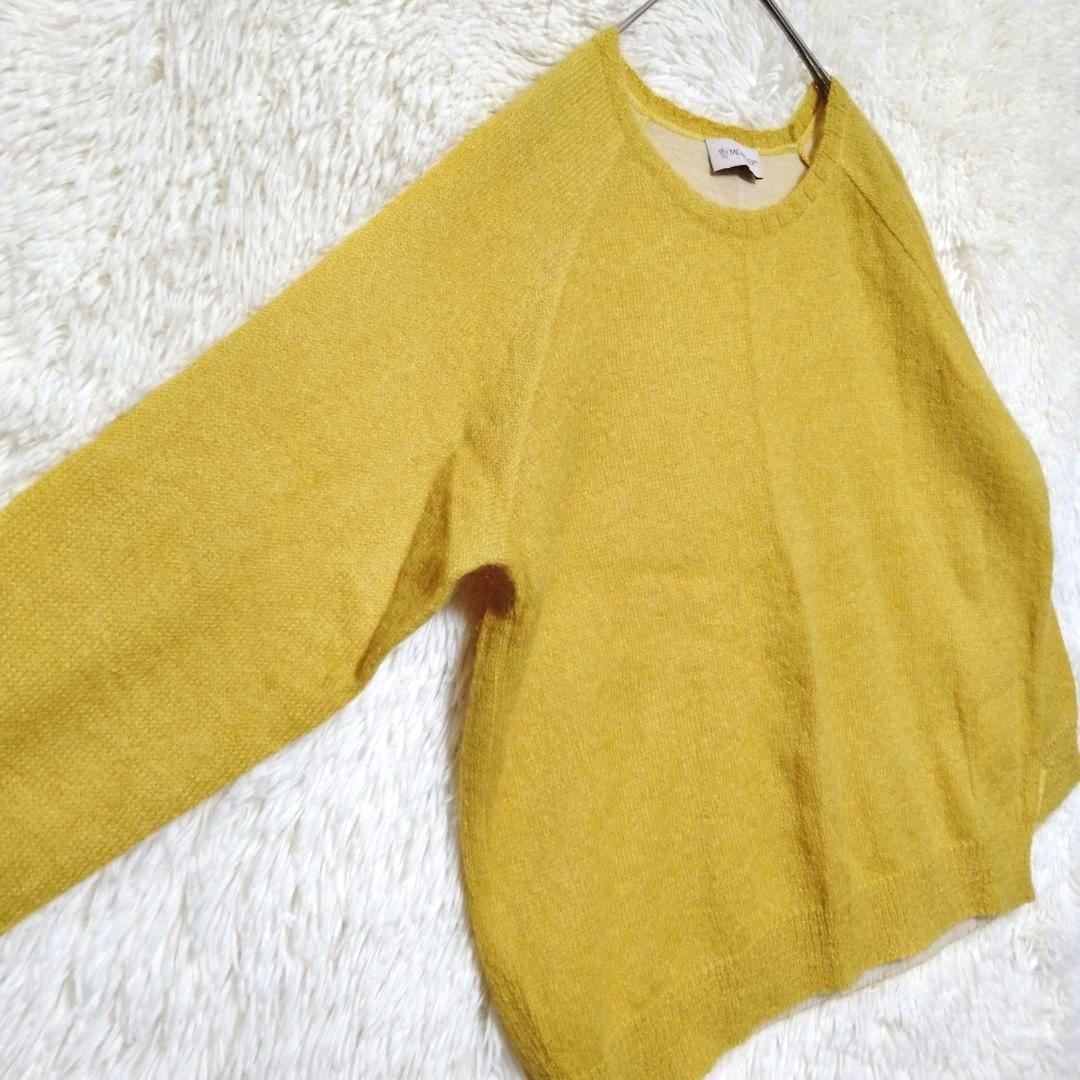 モンクレール　MONCLER　ニット　セーター　モヘア混　羊毛　毛足長い