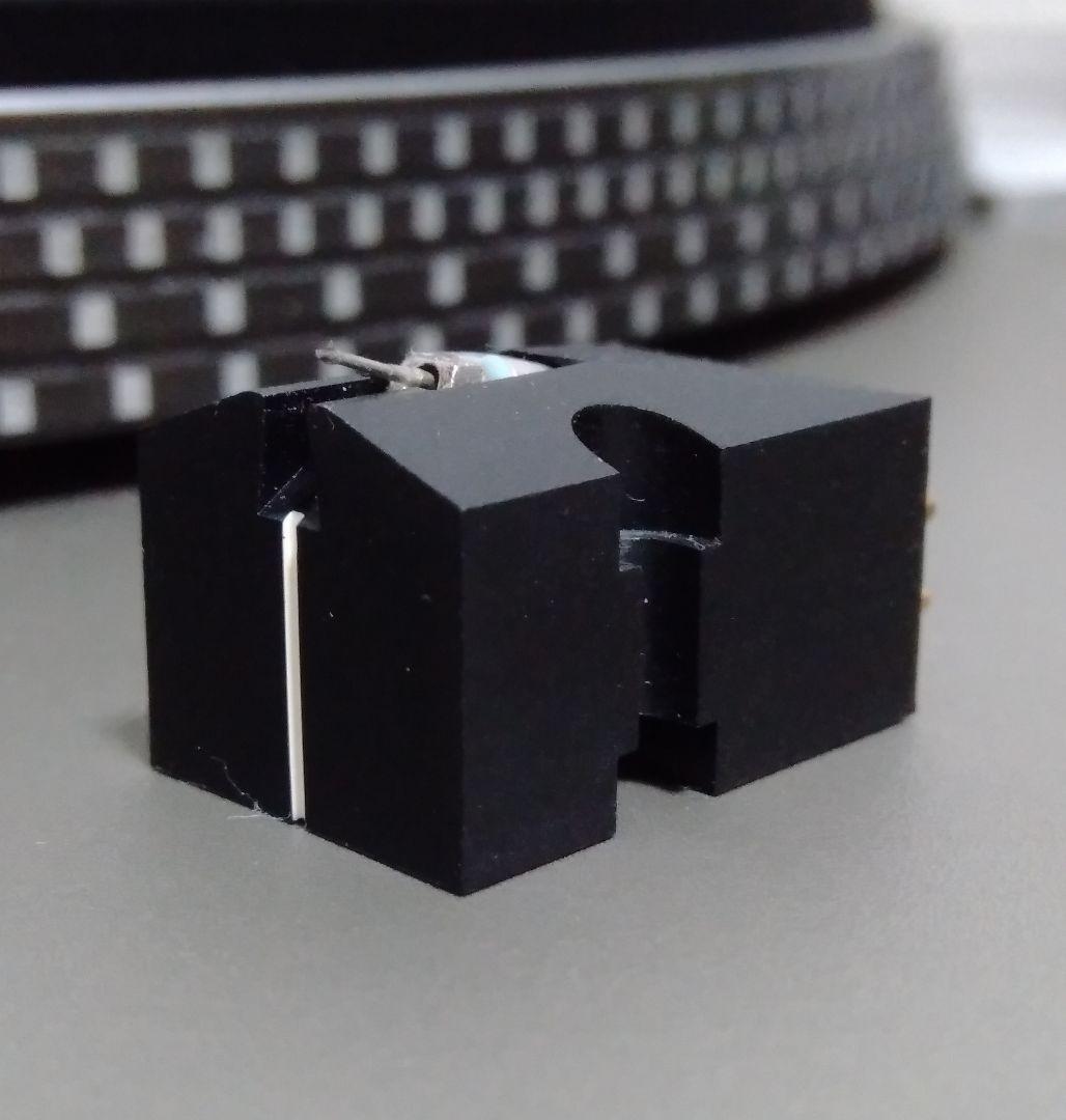 デノン MCカートリッジ DL-103 カンチレバー修復品 ヘッドシェルセット