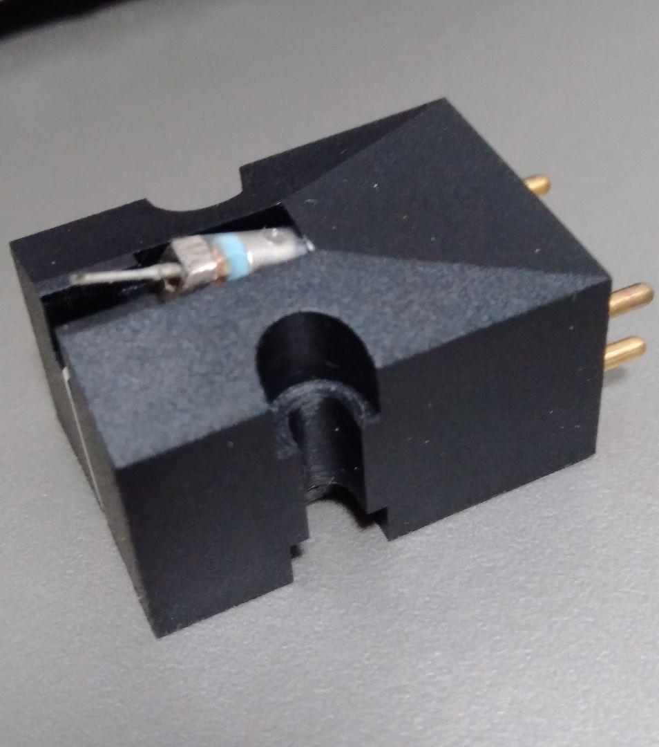 デノン MCカートリッジ DL-103 カンチレバー修復品 ヘッドシェルセット