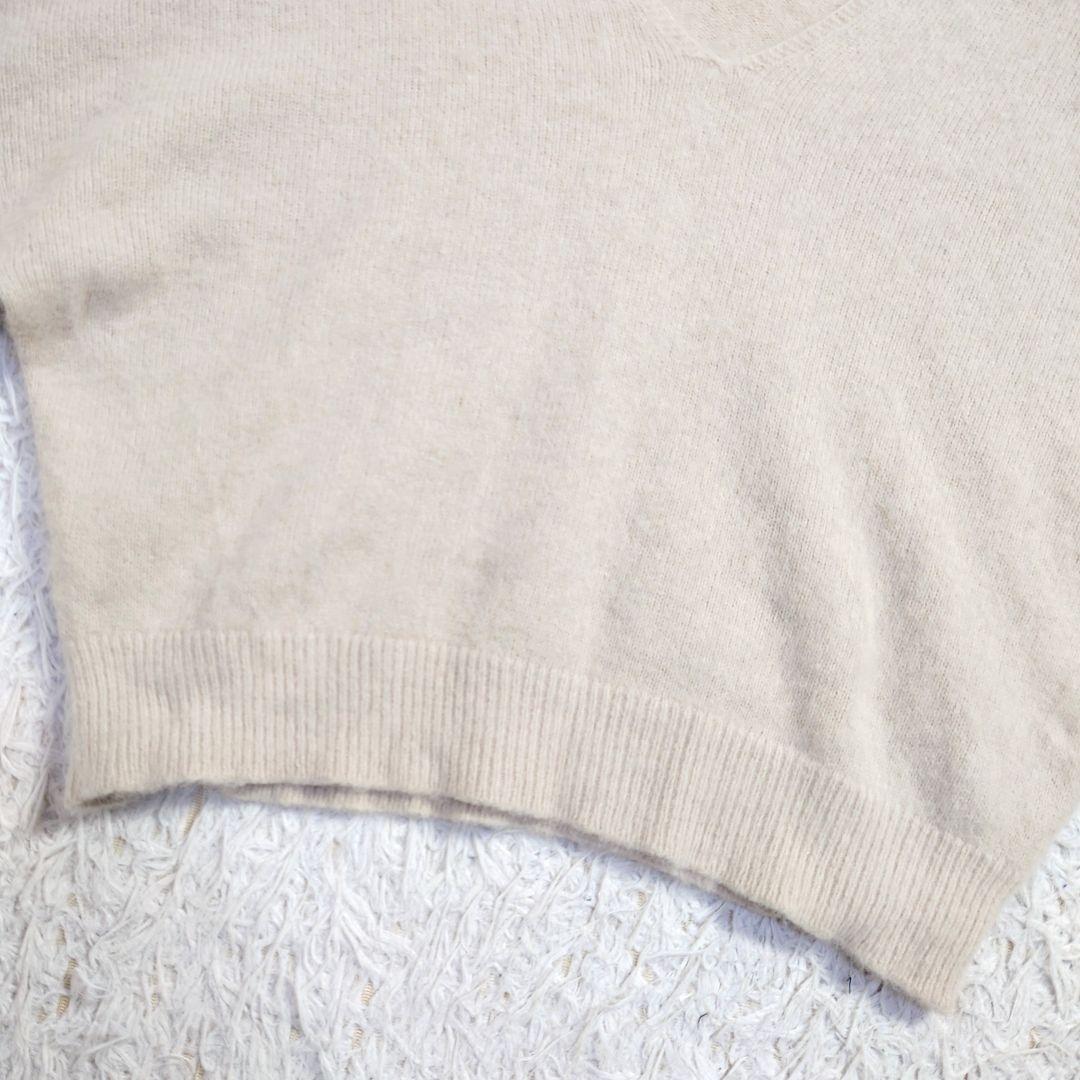 ウィムガゼット ふわふわアンゴラVネックニット セーター　ドルマン　フリーサイズ