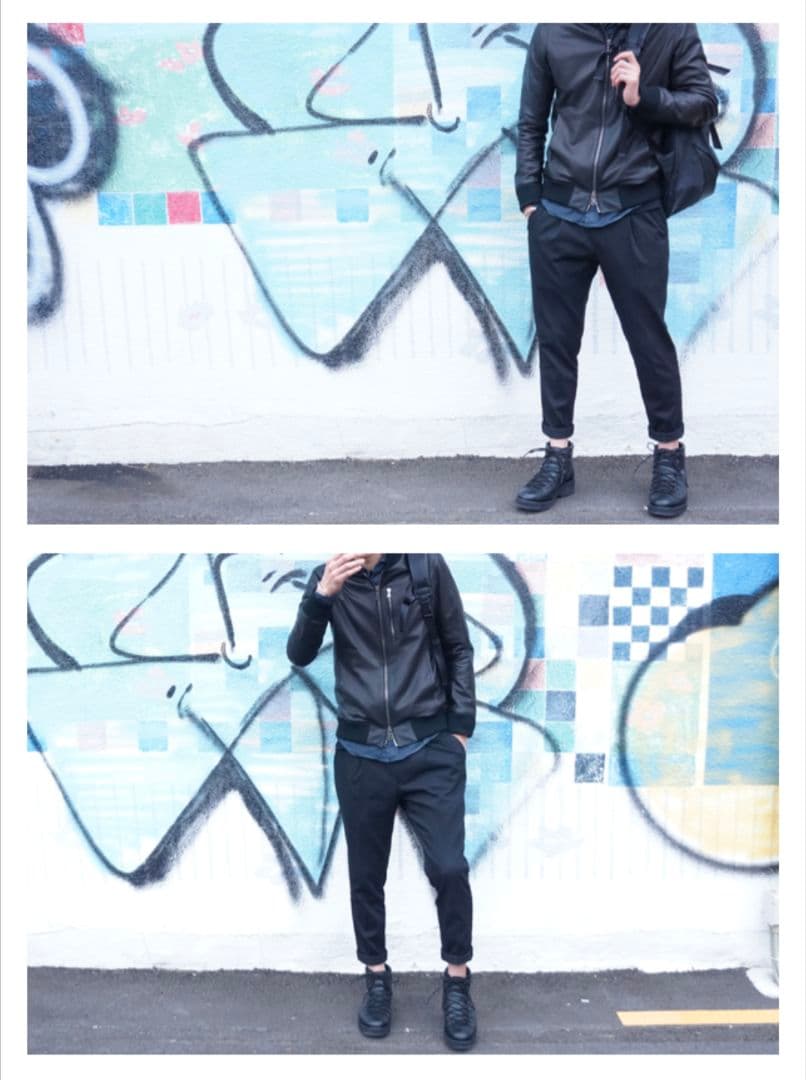 junhashimoto レザー MA-1 wjk akm backlash