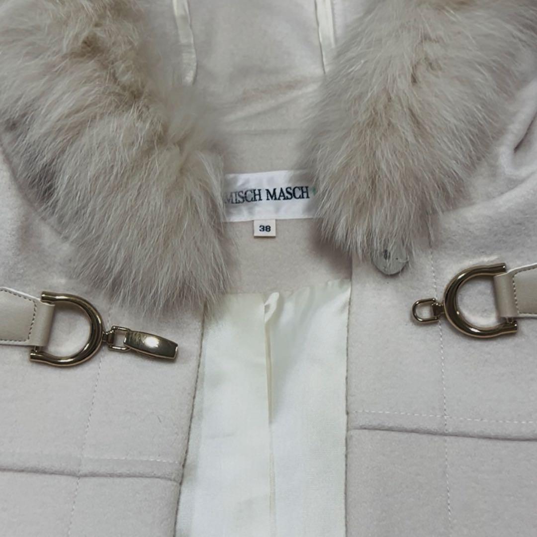 ミッシュマッシュMISCHMASH＊フォックスファー付ダッフルコート