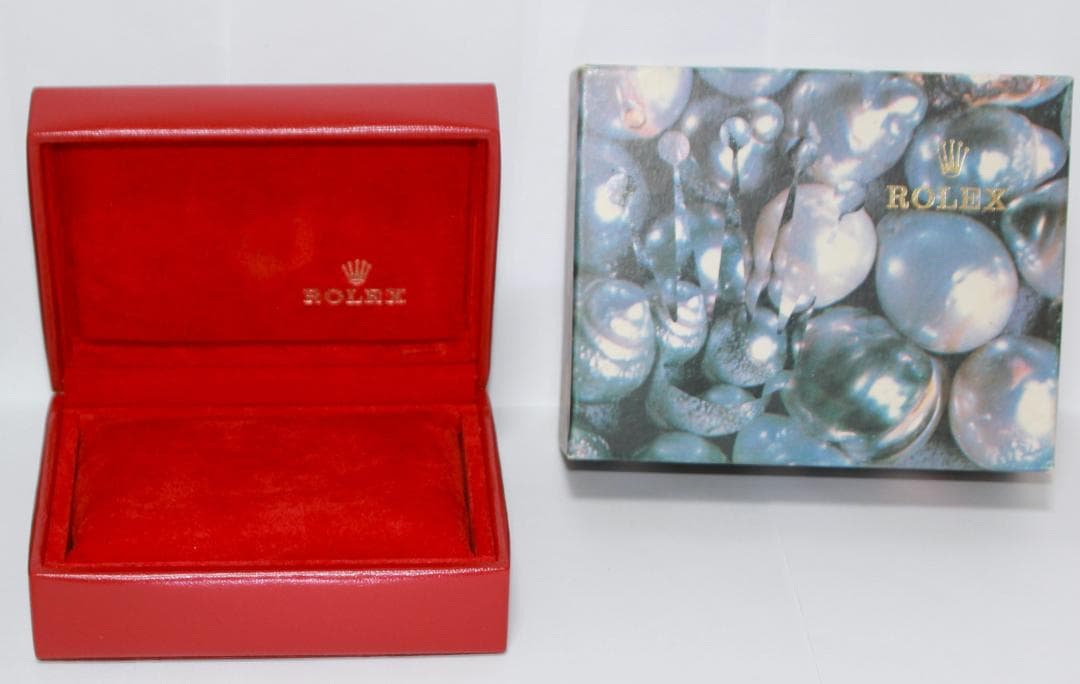 ロレックス デイトジャストの保管箱と外箱