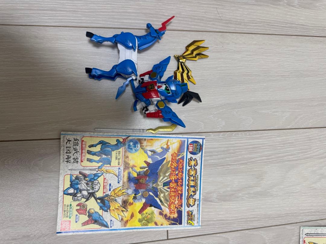 新SD戦国伝　天星七人衆　10体セット　組み立て　墨入れ済み　説明書有