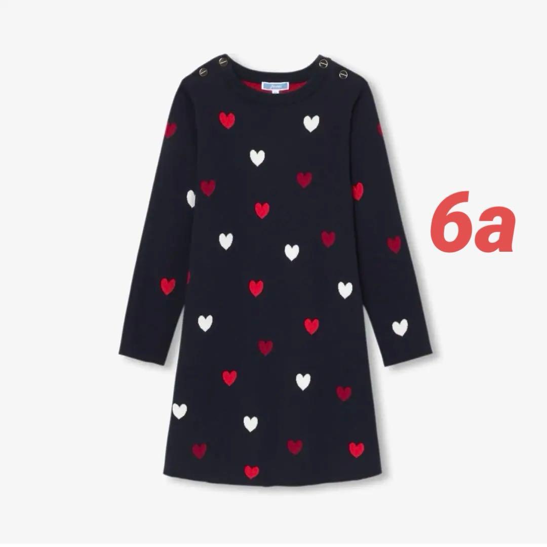 fuu ☆jacadi☆ハートデザインワンピース　6a