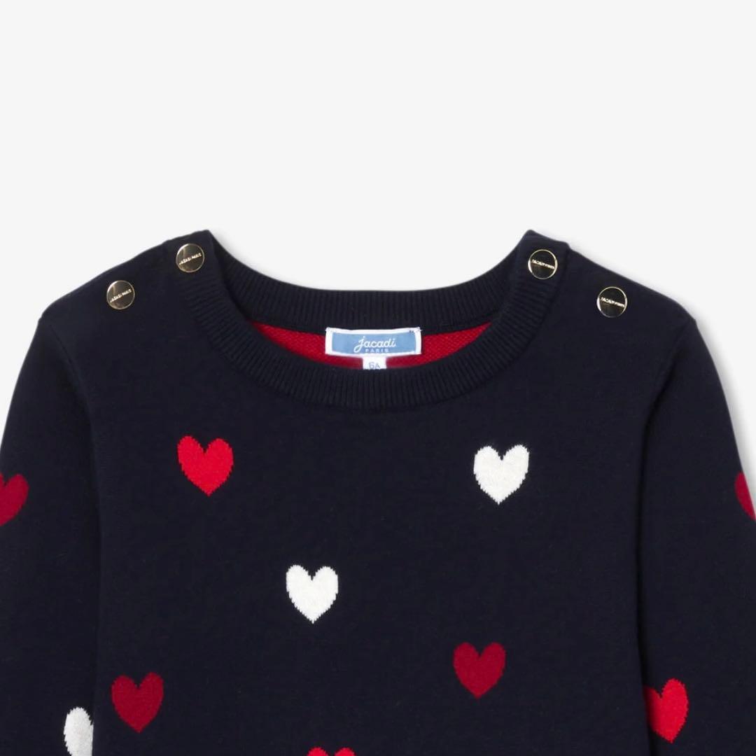 fuu ☆jacadi☆ハートデザインワンピース　6a