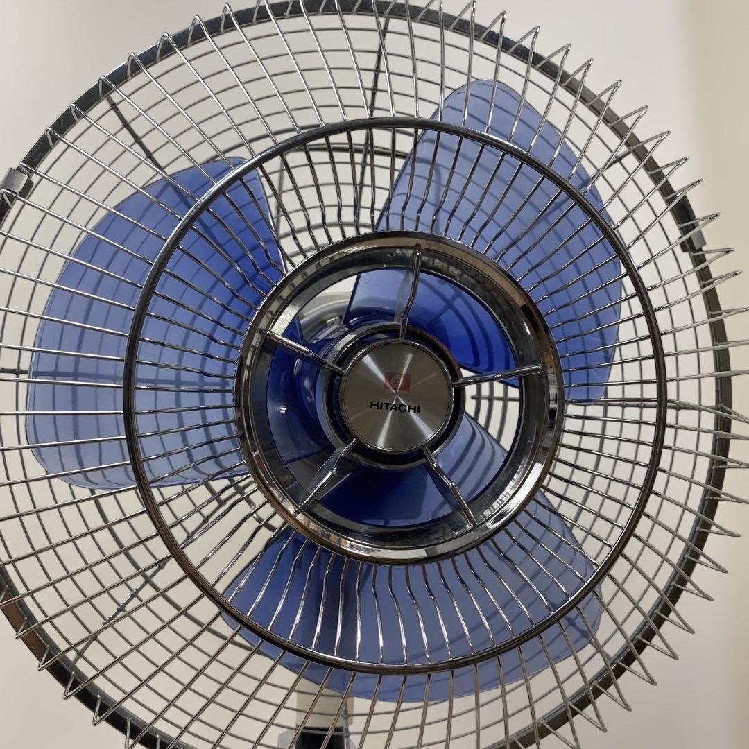 昭和レトロ 日立扇風機H-646形 さわ風