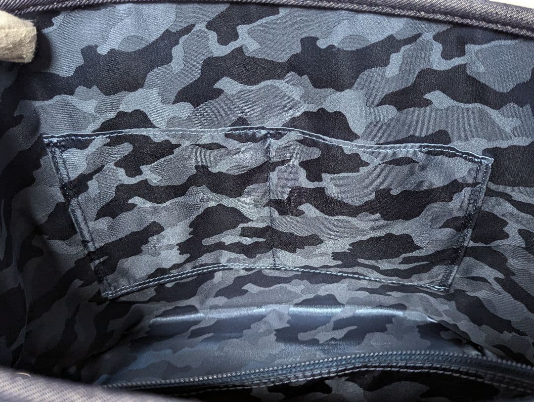 レクサス　デニム　トートバック　ブルー　ミッキー