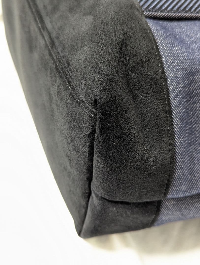 レクサス　デニム　トートバック　ブルー　ミッキー