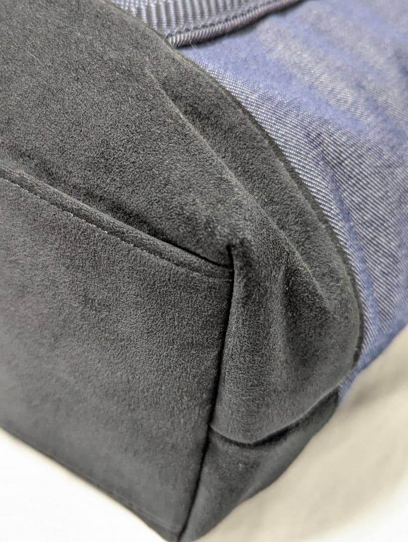 レクサス　デニム　トートバック　ブルー　ミッキー