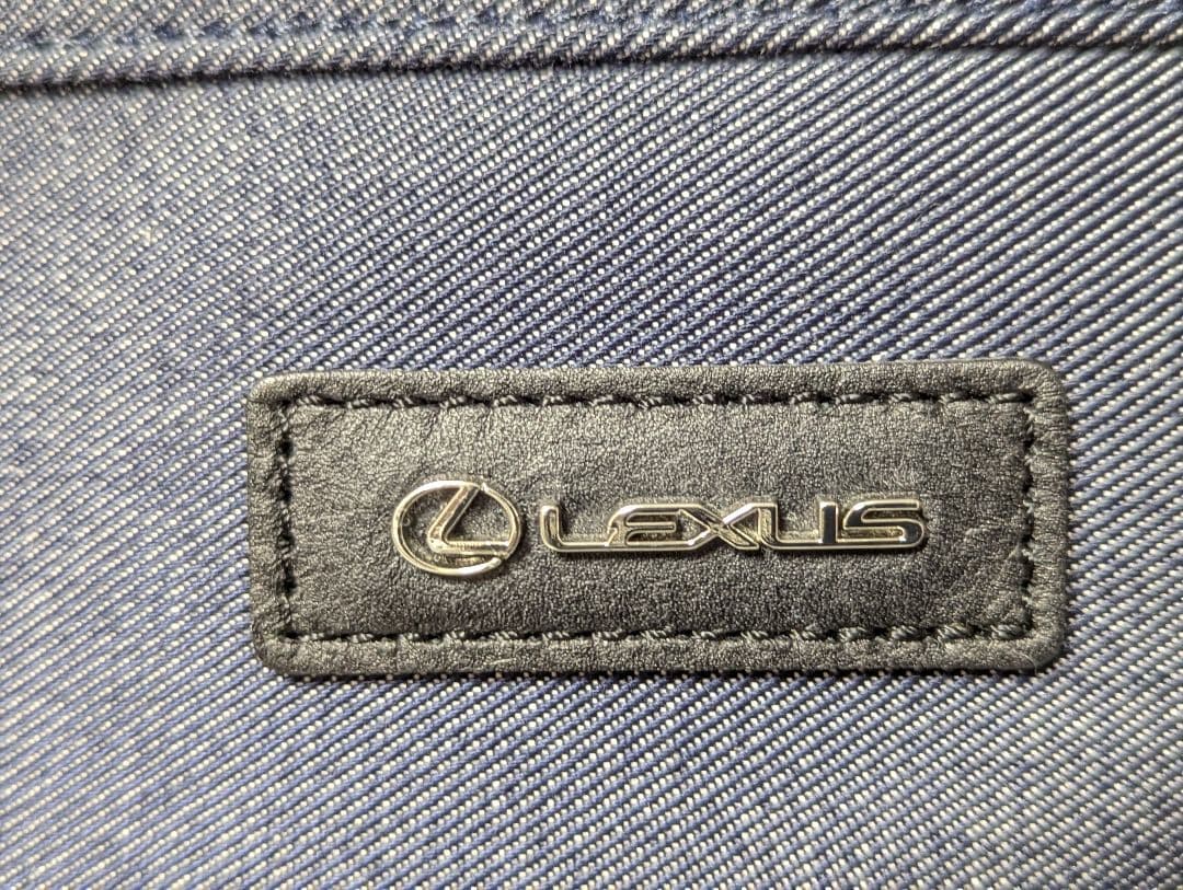 レクサス　デニム　トートバック　ブルー　ミッキー