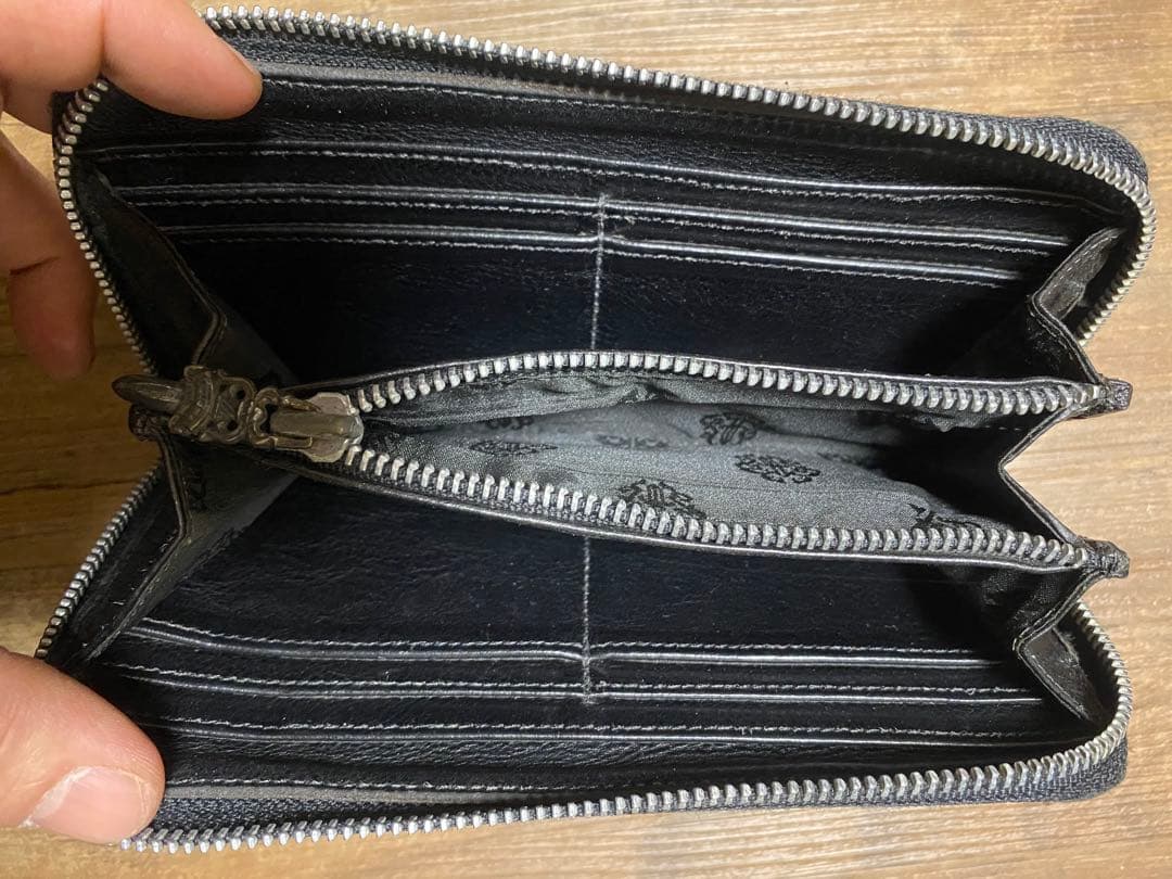 CHROME HEARTS クロムハーツ ジップウォレット