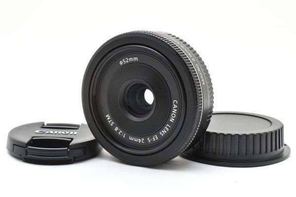 キャノン Canon EF-S 24mm F2.8 STM 単焦点 広角レンズ