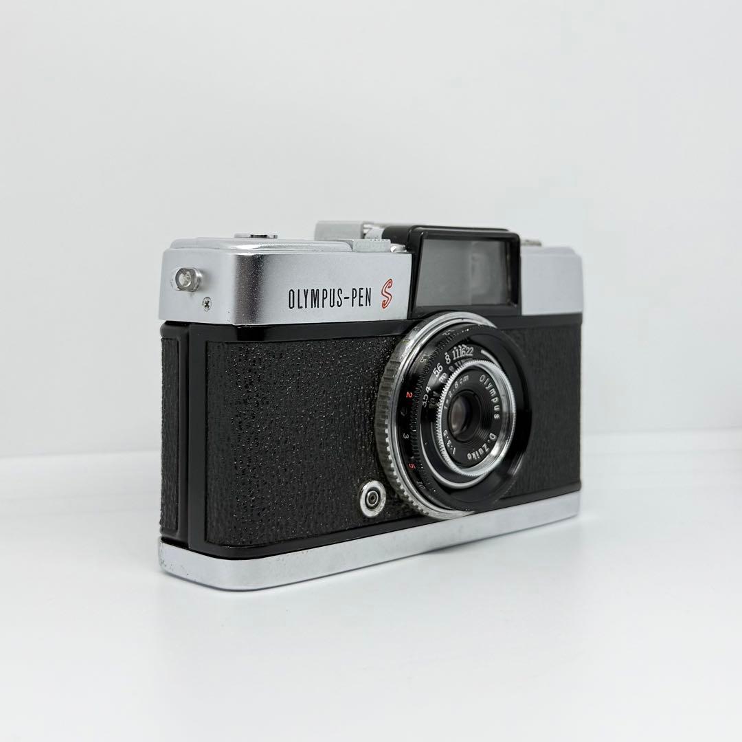 【完動品】OLYMPUS-PEN S フィルムカメラ 動作確認済み