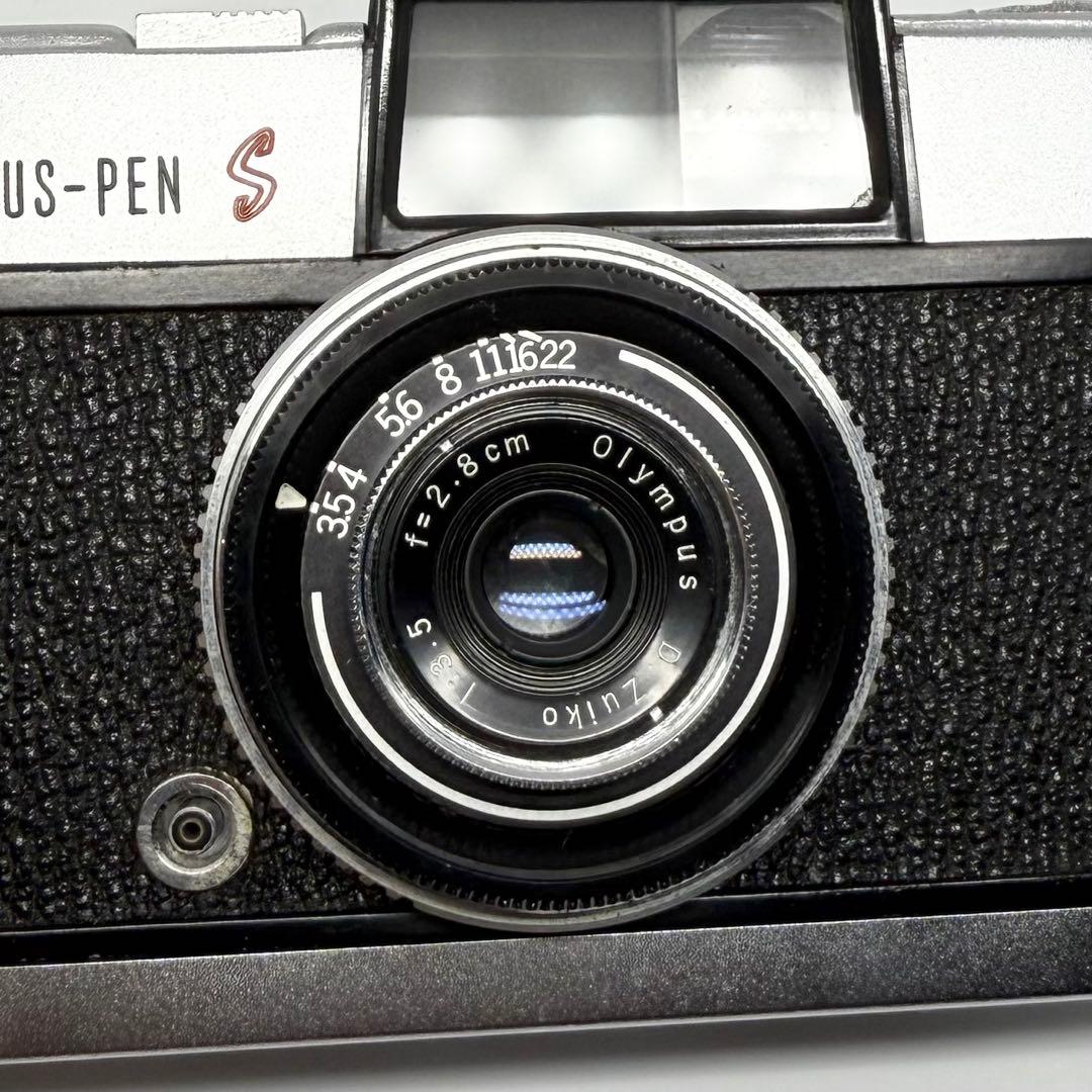 【完動品】OLYMPUS-PEN S フィルムカメラ 動作確認済み