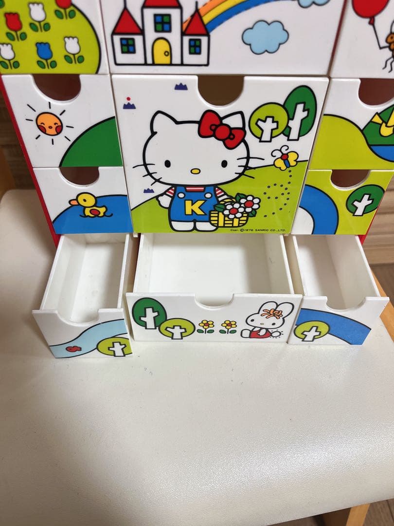 ゆー　希少　サンリオ　激レア　ハローキティ　チェスト　引きだし　小物入れ