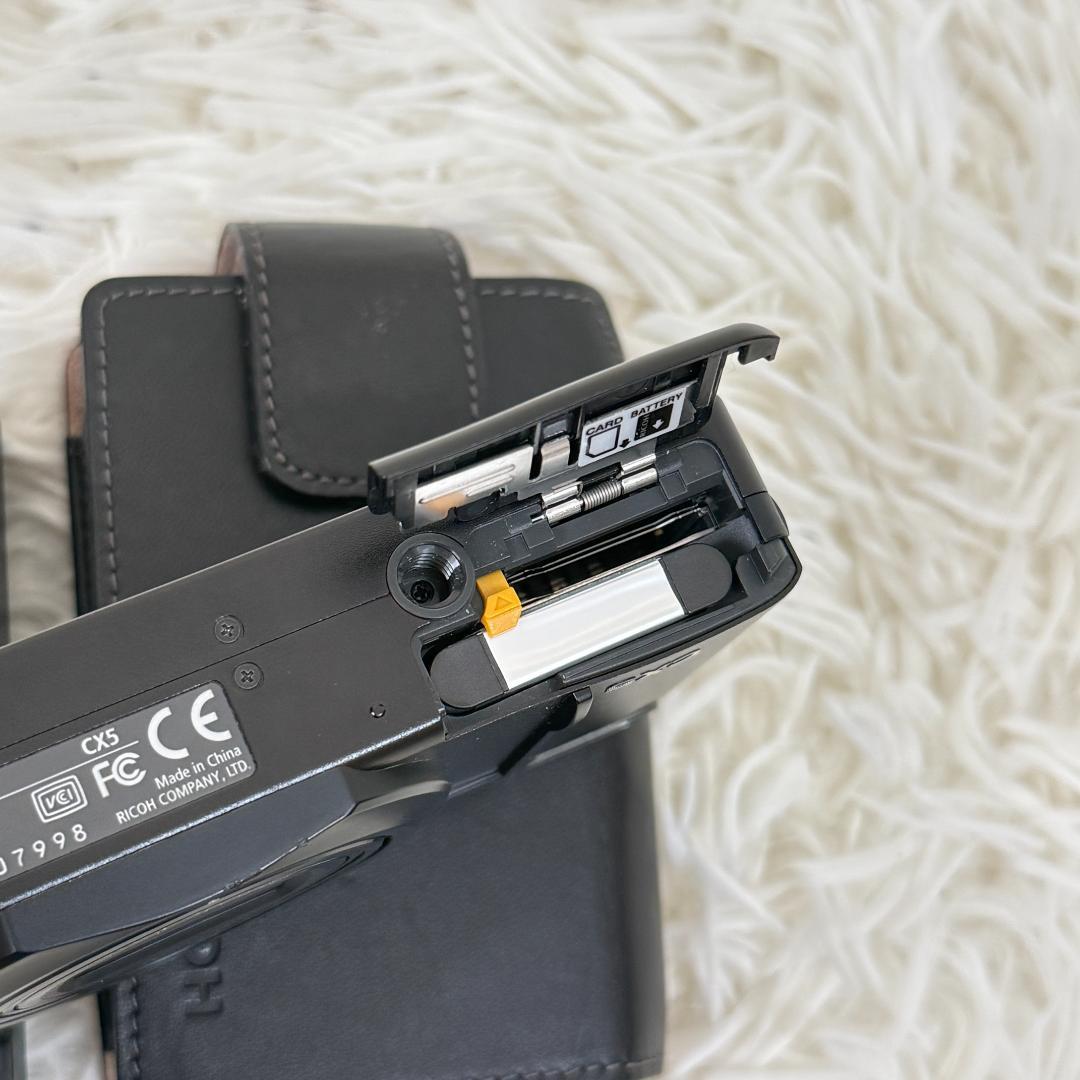 希少⭐️RICOH CX5 コンパクトデジタルカメラ　動作確認済