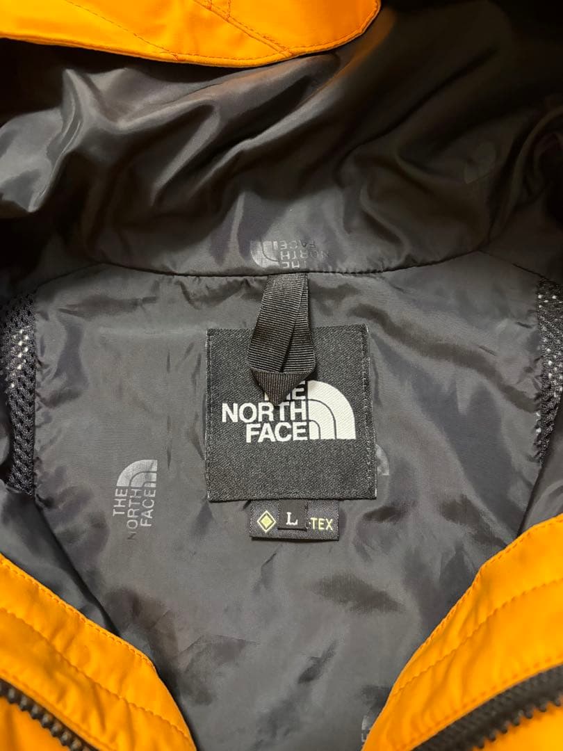 希少ノースフェイス マウンテンライトジャケット　ライトエグズべラスオレンジ　 L