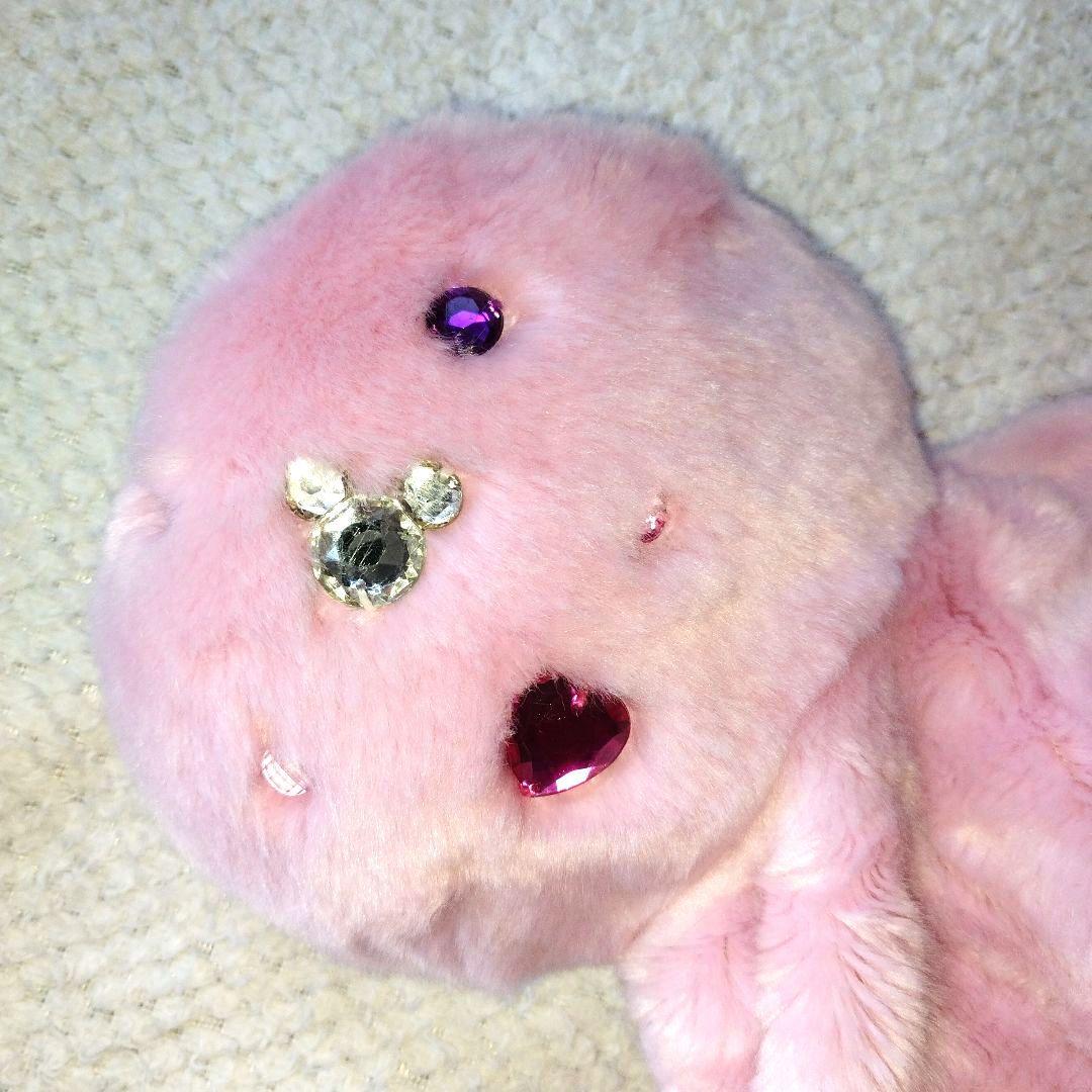 専用　ディズニー　ミニー　ファンキャップ　ピンク　水玉　リボン　パルパルーザ