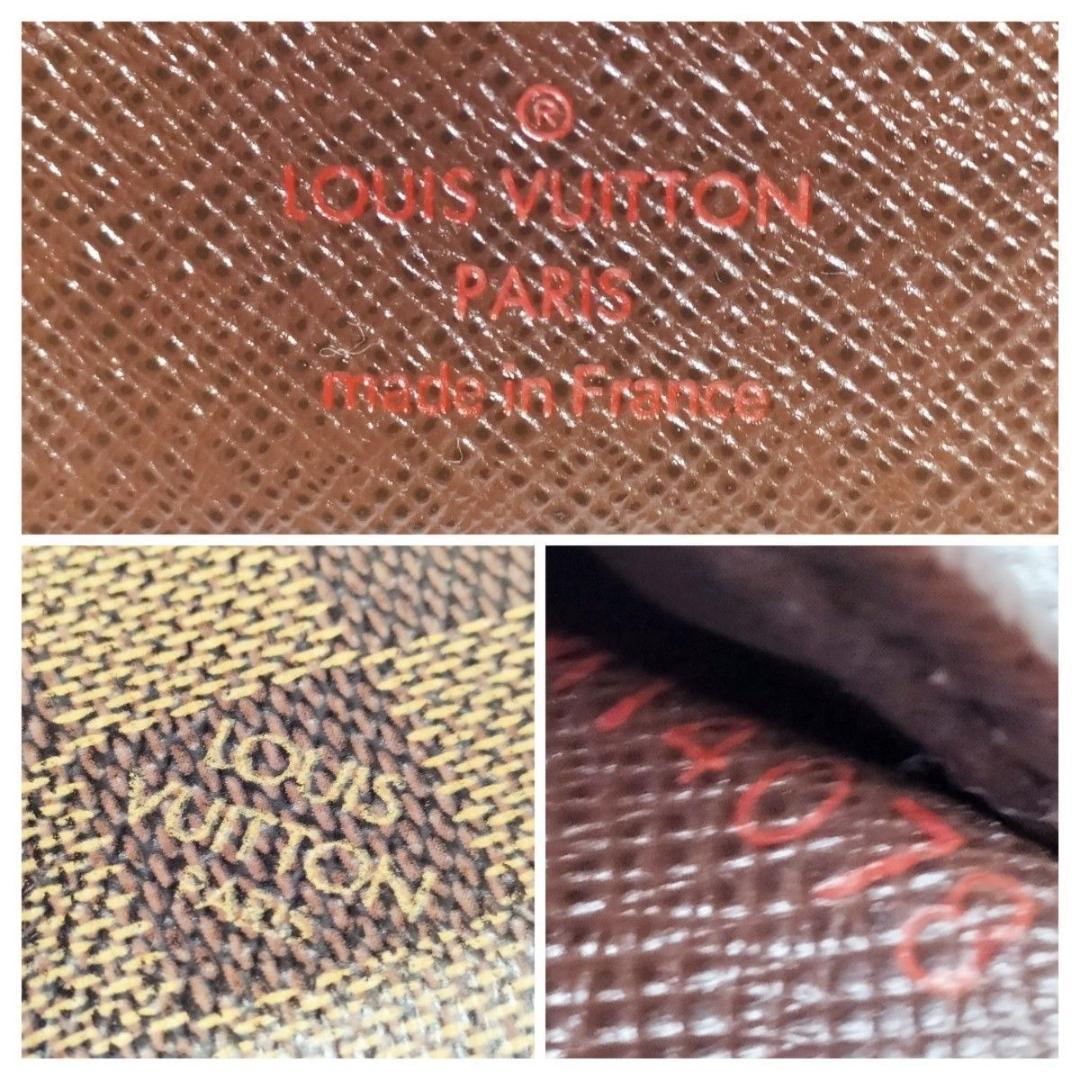 ダミエ エベヌ オーガナイザードゥポッシュ 名刺入れ カードケース ルイヴィトン