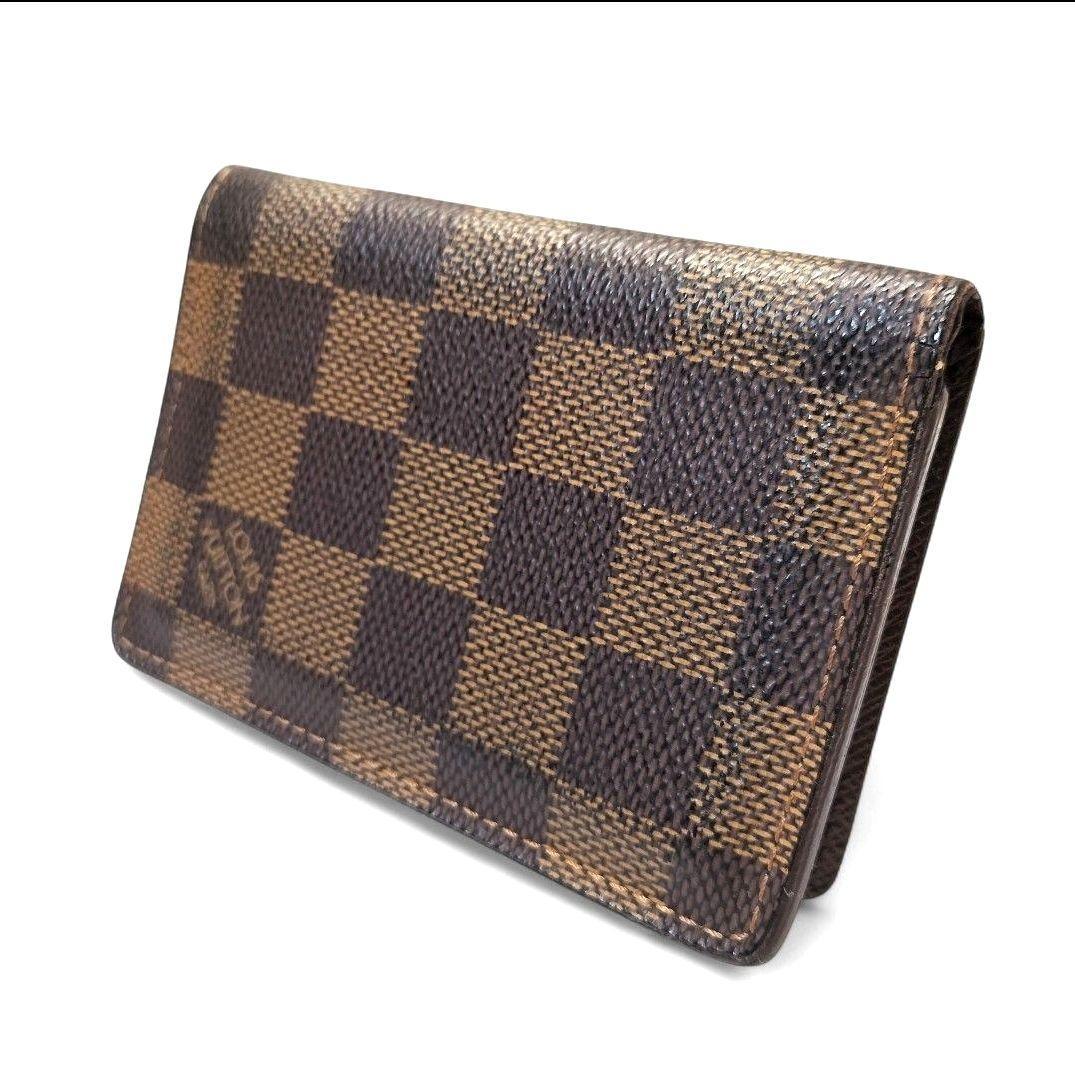 ダミエ エベヌ オーガナイザードゥポッシュ 名刺入れ カードケース ルイヴィトン