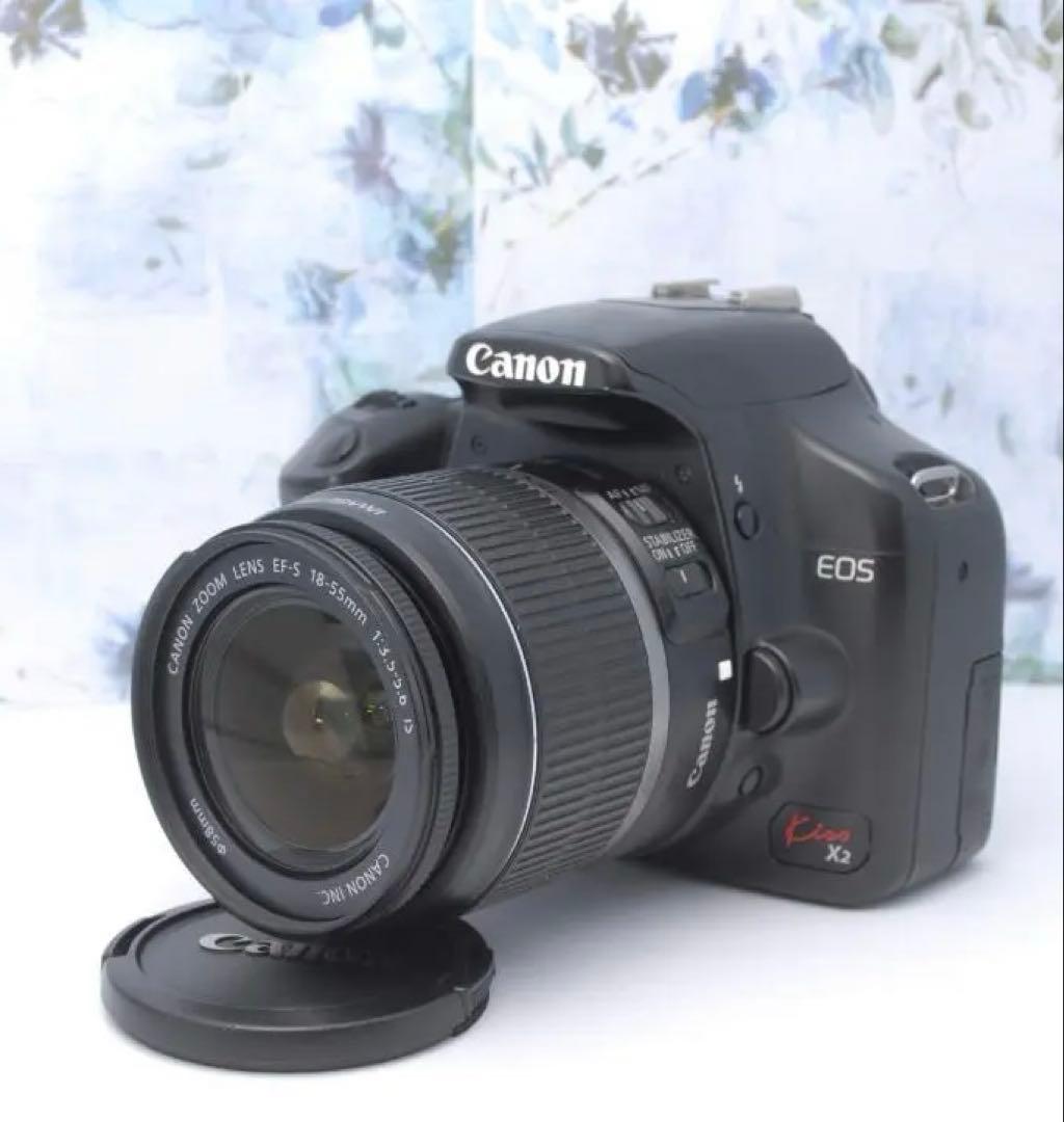 ‼️スマホ転送可能‼️Canon EOS Kiss X2 デジタル一眼レフ