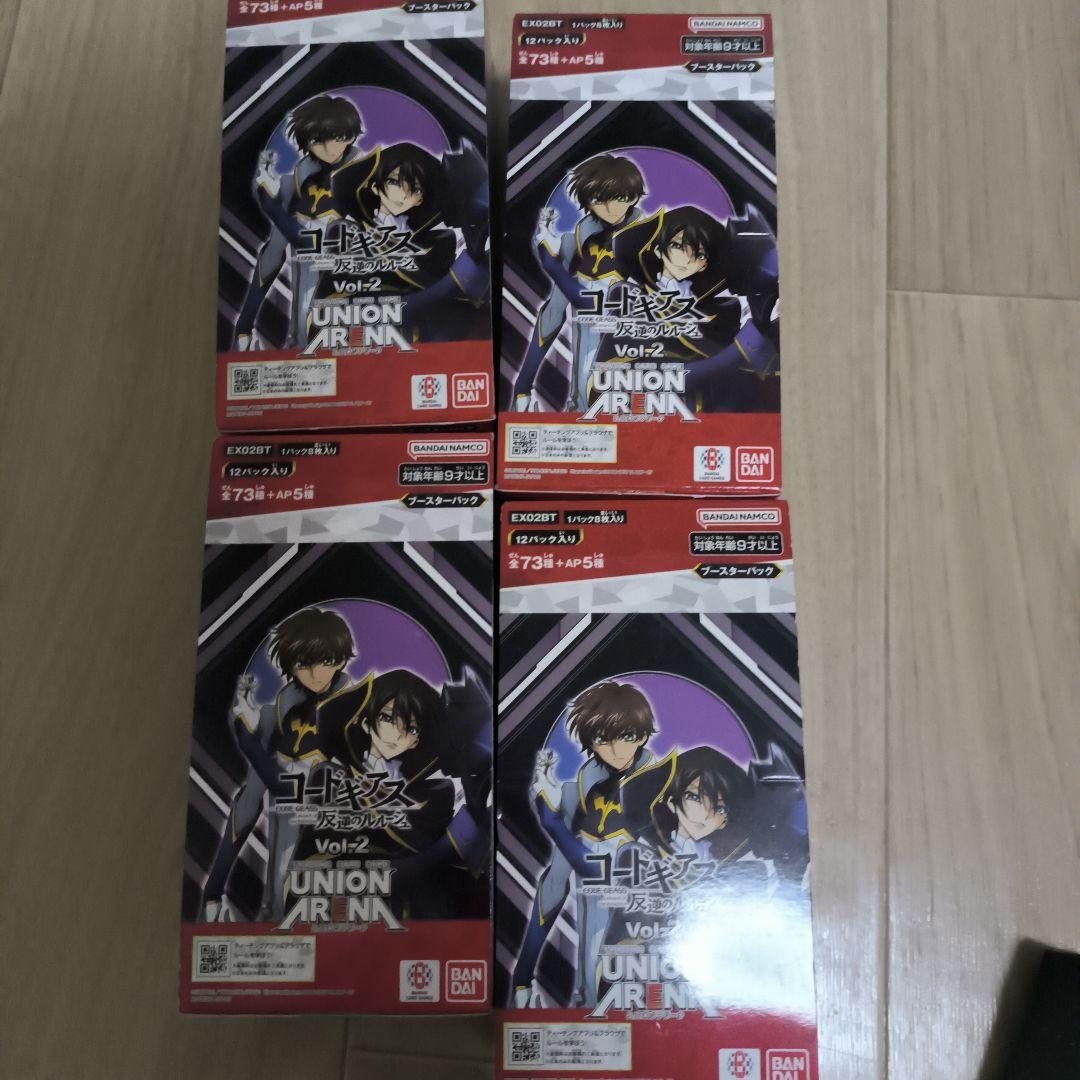 コードギアス 反逆のルルーシュ Vol.2 4box