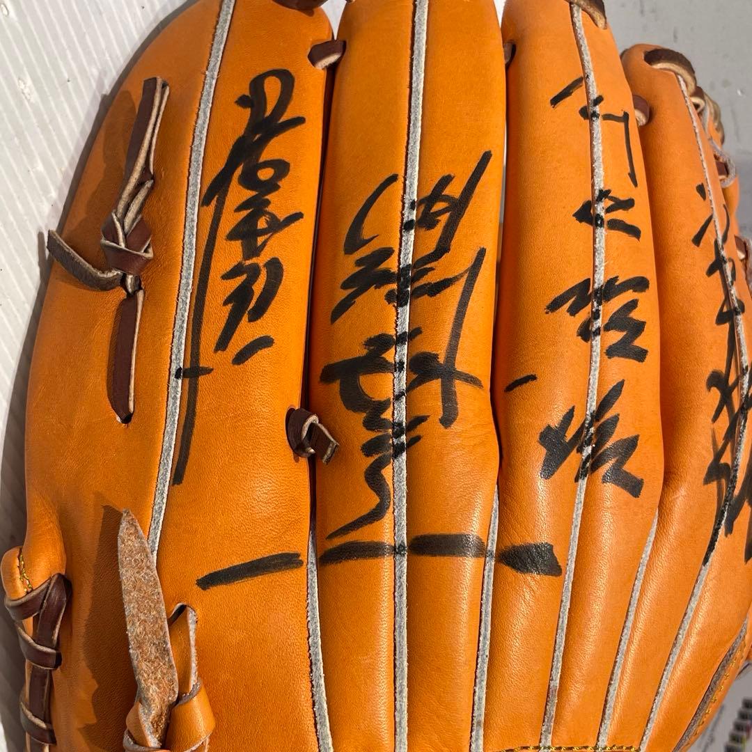 h*u様 【Rawlings/ローリングス】野球　グローブ　スポーツ　サイン入り