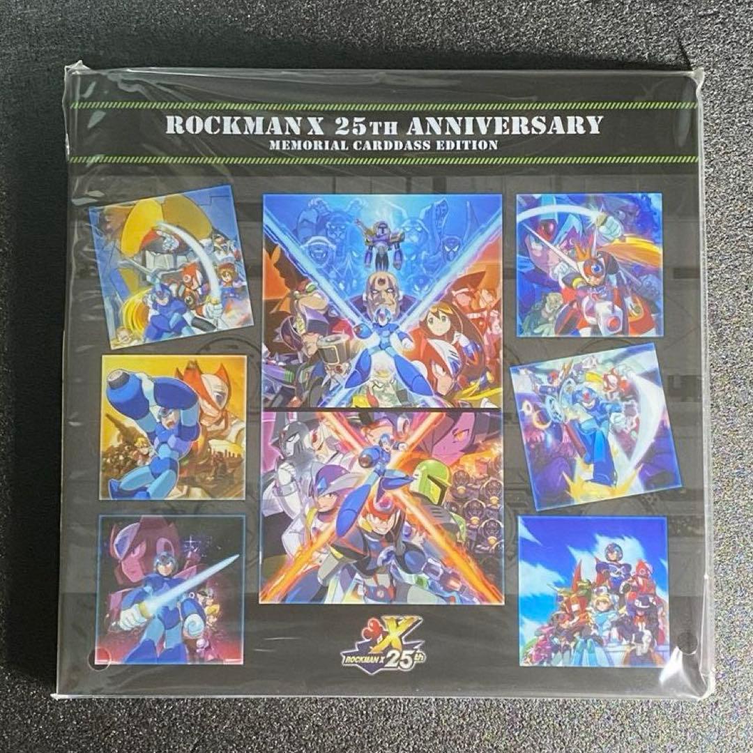 【中身は未開封】 ロックマンX25周年記念 メモリアル カードダス エディション