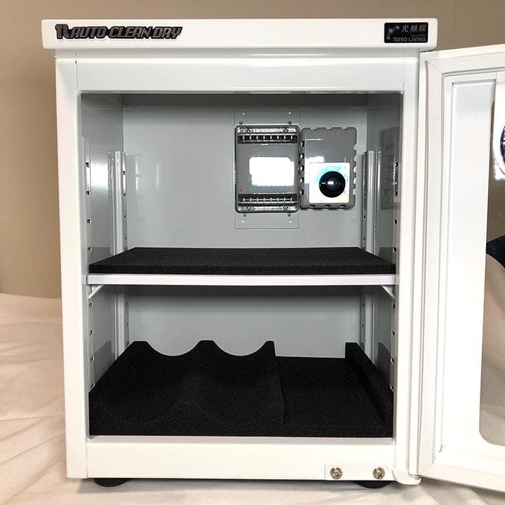 東洋リビング ED-25CAM(W) オートクリーンドライ全自動防湿庫 ホワイト