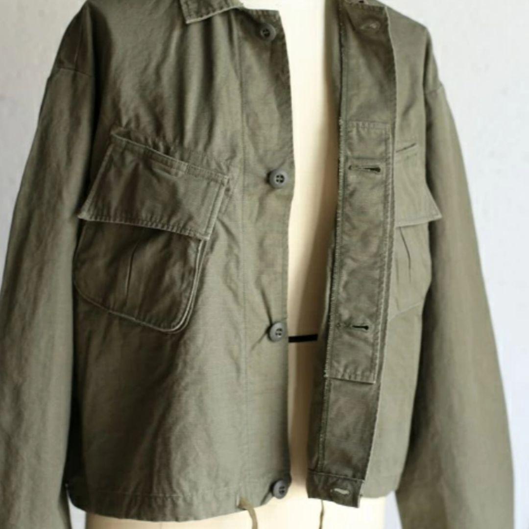 ちさき or slow US ARMY SHORT JACKET ブルゾン