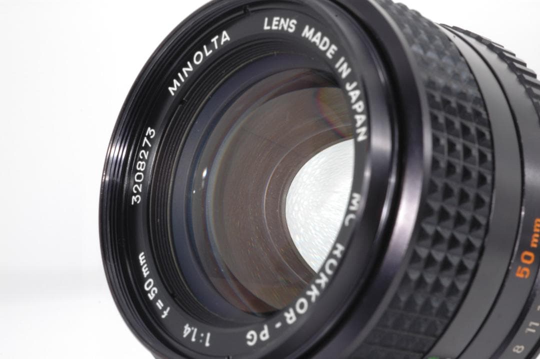 極上品☆初期保証 Minolta MC Rokkor PG 50mm F/1.4
