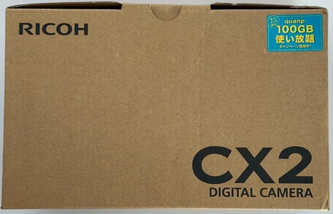 RICOH CX2 デジタルカメラ ブラック