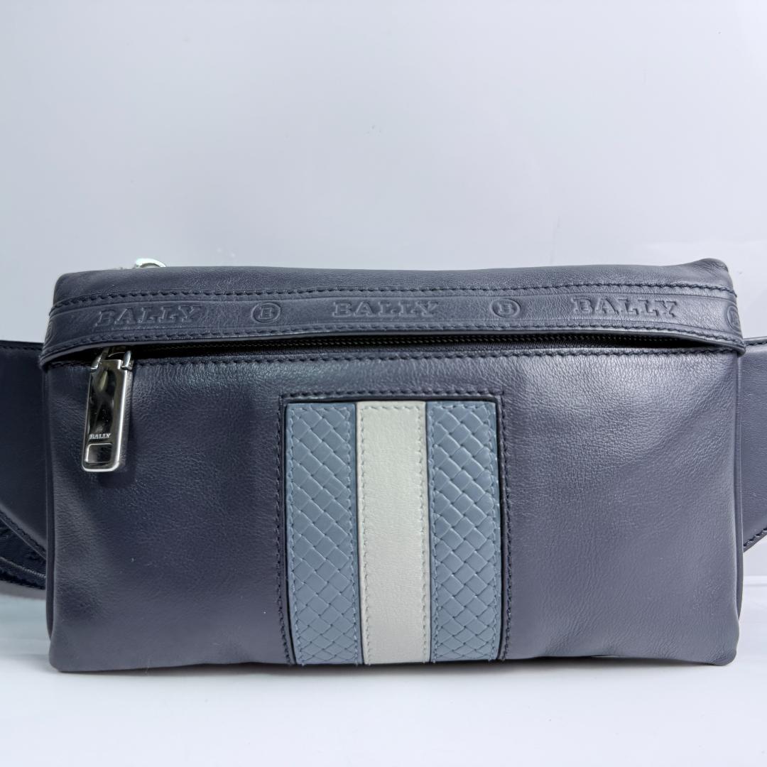 美品 バリー レザー ボディバッグ トレインスポッティング バムバッグ