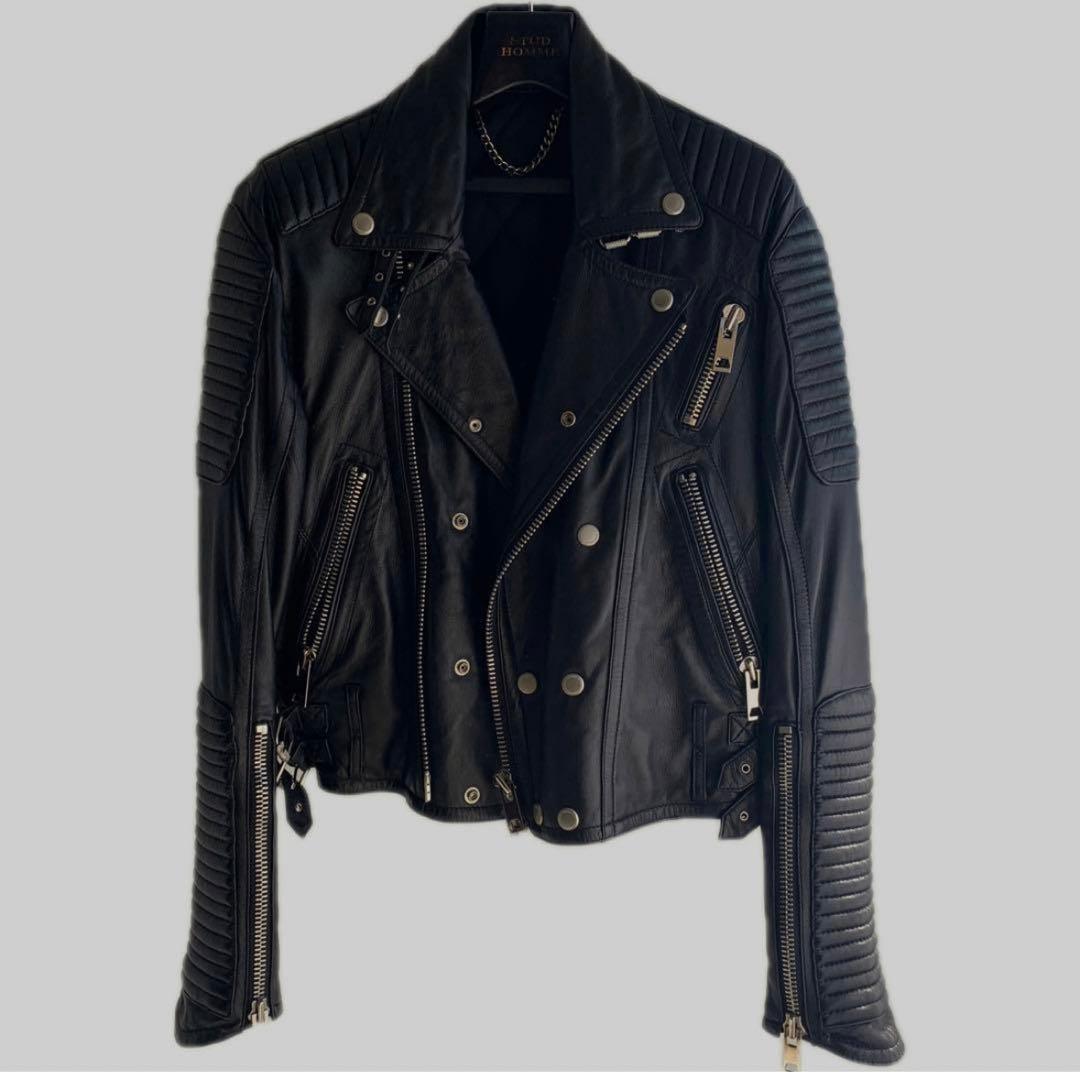 stud homme 短丈 バーバリープローサム型 ダブルライダース Opium