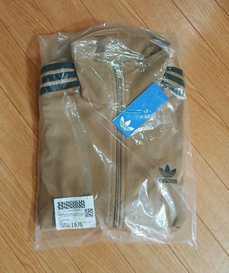 アディダス　adidas ジャージ ファイヤーバード トラックジャケット 茶　S