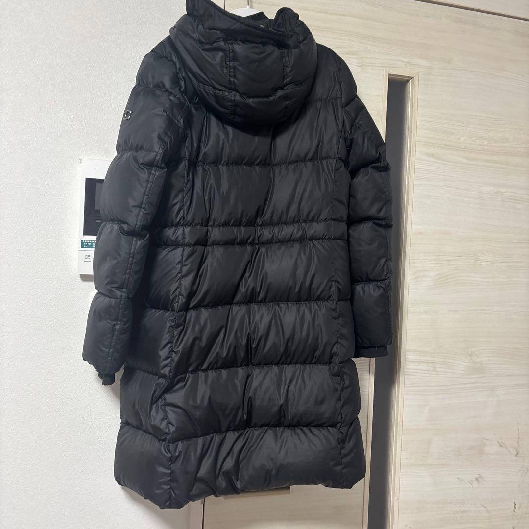 フード付き ブラック ダウンジャケット　coach