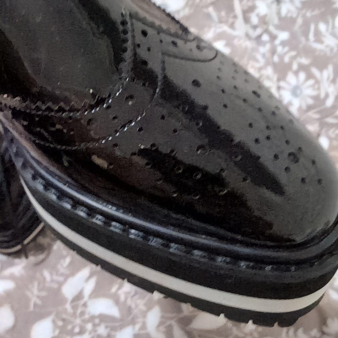 セントアンドリュース　レディースシューズ ブラック 24㌢