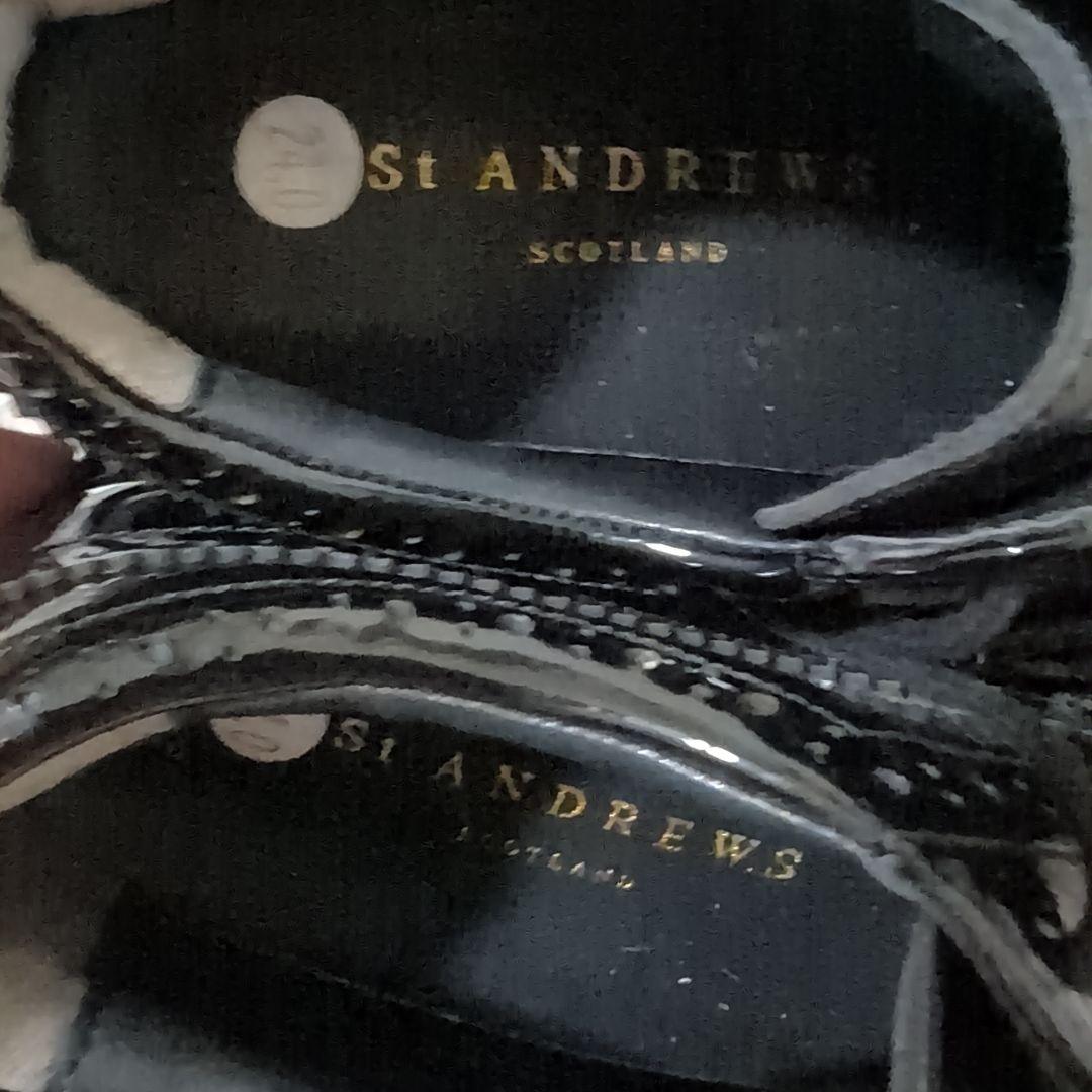 セントアンドリュース　レディースシューズ ブラック 24㌢