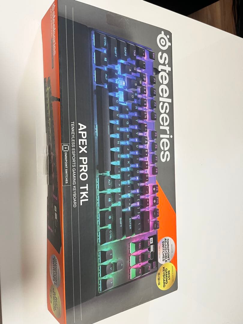 SteelSeries Apex Pro TKL メカニカルキーボード　第二世代