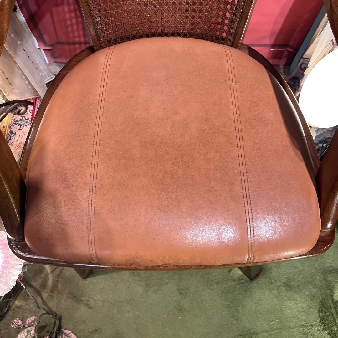 Lオールド　マルニ　クラッシック　アンティーク　３６０度　回転チェア
