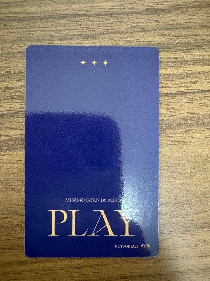 g*b様 misamo リスニングパーティー　入場特典　トレカ