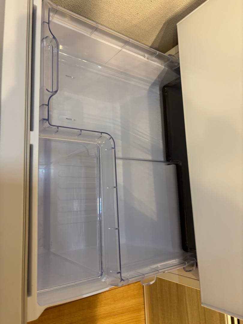 SHARP 冷蔵庫 ホワイト プラズマクラスター 左右開き SJ-G413G