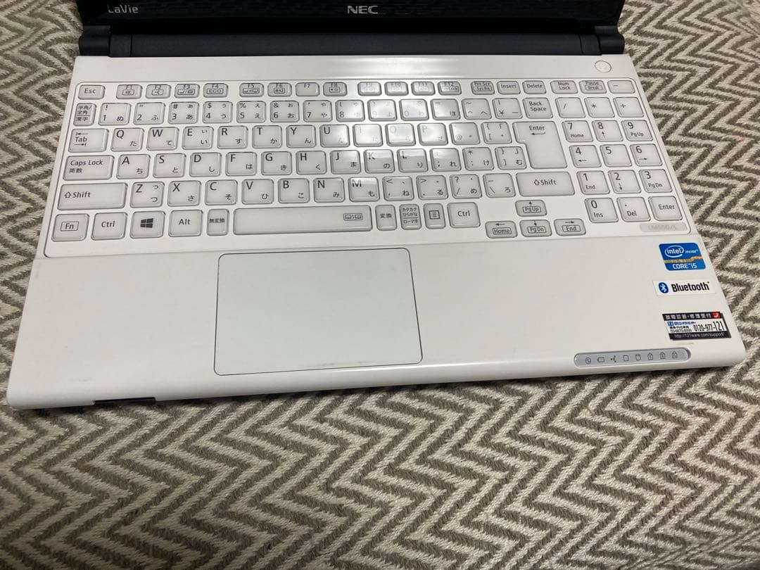 【値下げ】NEC ノートPC｜PC-LM550LS6W｜初期化済｜動作確認済