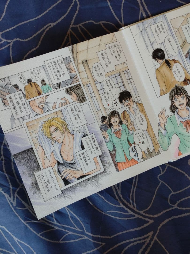 【白蓮】手描きイラスト『BANANA-FISH』SECOND STORY